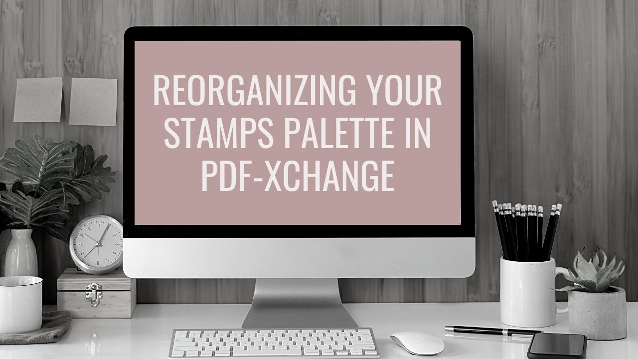 how to remove stamps in free pdf xchange viewer